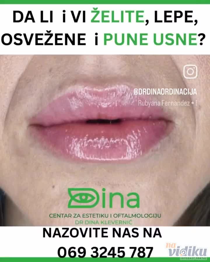 Lepe i pune usne sa potpuno prirodnim izgledom