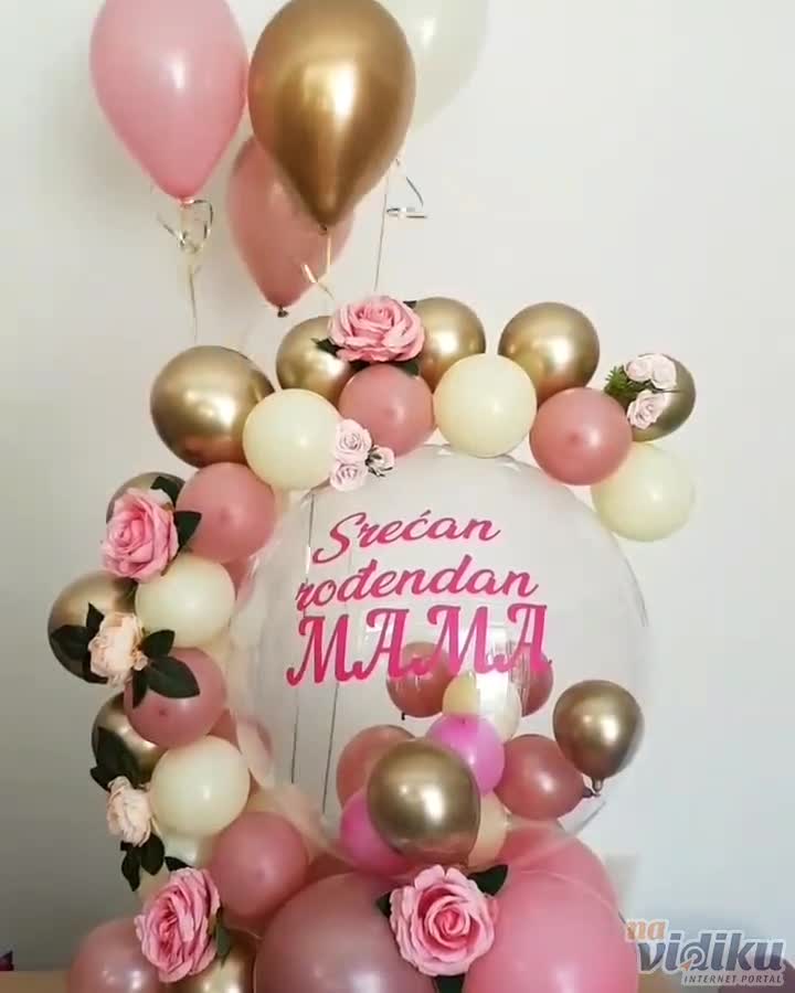 Rođendanski poklon - Aranžman od balona