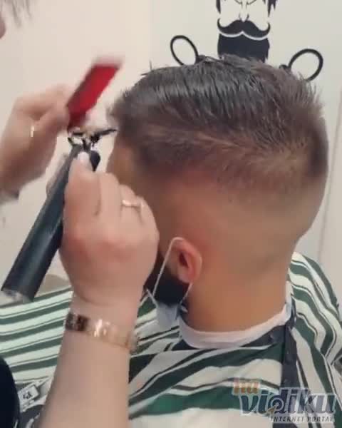 Moderne frizure