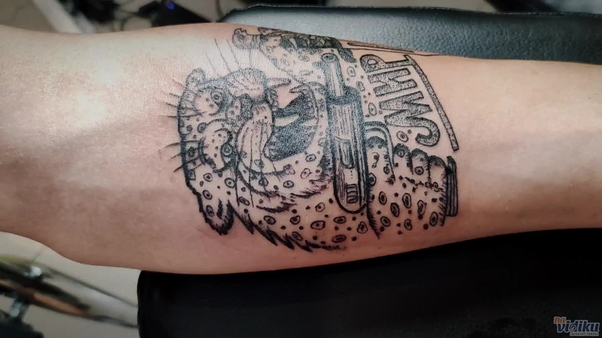 Tetovaza leoparda - Leopard tattoo Beograd Žarkovo