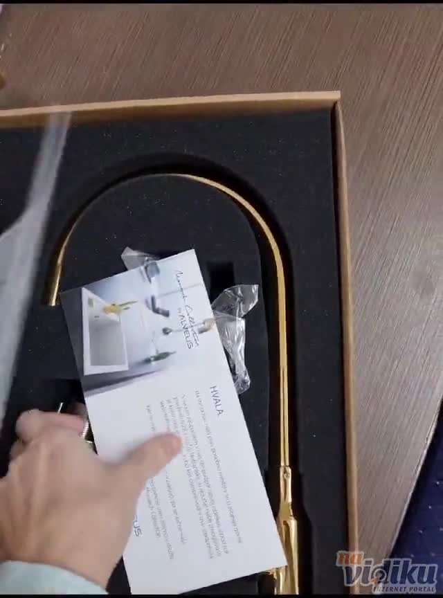 ALVEUS slavina SLIM MONARCH GOLD
