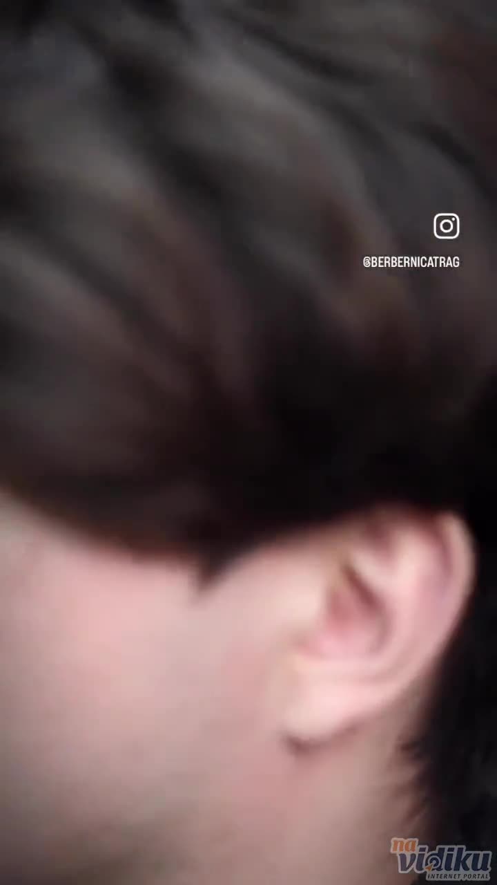 Messy hairstyle